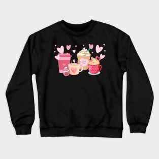 Coffee Lover - Valentines Day Crewneck Sweatshirt